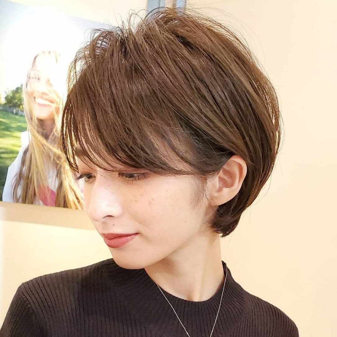 おしゃれに大人感up 21春トレンド 最旬ショートヘア ３つのキーワード きれいのニュース Beauty News Tokyo